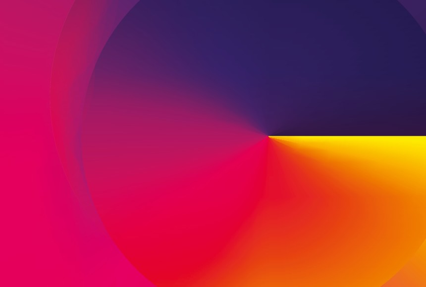 Abstract image with colours